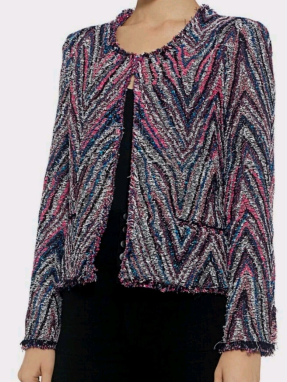 Iro Weird Rainbow Tweed Blazer in Candy Multi
